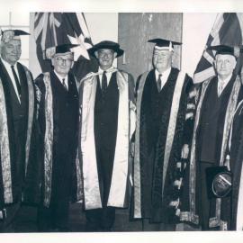 Coombs, HC - At inauguration of New Chancellor, University of Newcastle - 21 October 1966