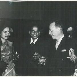 HC Coombs, on occasion of visit of Central Bank Governors - c.1950s-1960s