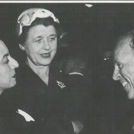 HC Coombs, on occasion of visit by Central Bank Governors - c.1950s-c.1960s
