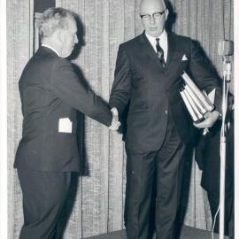 Staff - Dr Coombs retires - 22 July 1968