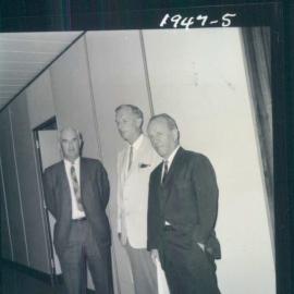 Bank's Functions - Head Office - Conferences - Sir John Phillips, Professor Sayers & Dr HC Coombs - Seminar - 1965