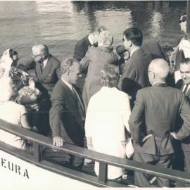 Visit of European Central Bank Governors - Sydney Harbour Cruise - April 1967