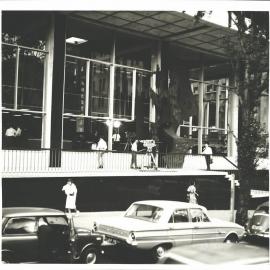 Premises - Head Office 65 Martin Place - Exterior - Front of building taken from Martin Place - 14 February 1966