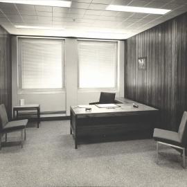 Head Office, 65 Martin Place - Interior of Premises 1964-65 - A typical senior officer's suite - 18 December 1964