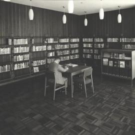 Head Office, 65 Martin Place - Interior of Premises 1964-65 - Library, 3rd Floor - 18 February 1965