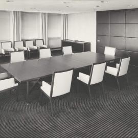 Head Office, 65 Martin Place - Interior of Premises 1964-65 - Private Dining Room, 11th Floor - 18 February 1965