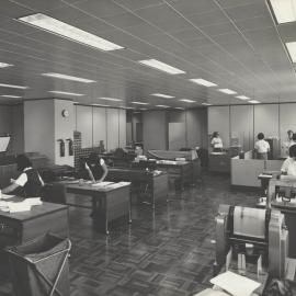 Head Office, 65 Martin Place - Bank at work - Communications Section, Duplicating, 11th Floor - 18 February 1965