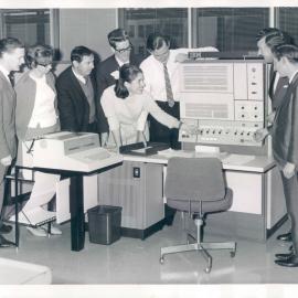 Staff at Work - Electronic Data Processing (EDP) Section - September 1968