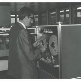 The Bank at Work - Electronic Data Processing (EDP) Section - 2 August 1967