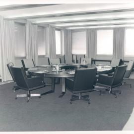 Premises - Head Office - 65 Martin Place - Interior - Board Room - 23 February 1968