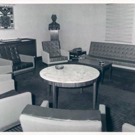Premises - Head Office - 65 Martin Place - Interior - Governor's reception room, next to Governor's office - 23 February 1968