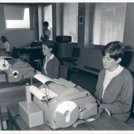 The Bank at Work - Teleprinter operators - 5 March 1969 (copy b)