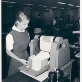 The Bank at Work - Duplicating Section - 18 March 1969 (copy b)