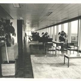 Premises - Head Office 65 Martin Place - Interior of Premises 1965 - 20th floor recreation area, c. 1966
