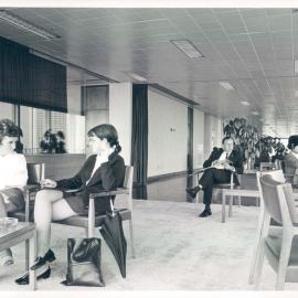 The Bank at Work - Head Office - Staff Recreation Area - 20th floor Observation Lounge - June 1971 (copy a)