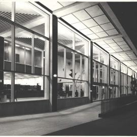 Head Office Building - January 1963-January 1965 - View of main entrance - January 1965