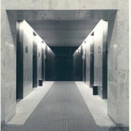 Head Office Building - January 1963-January 1965 - Main lifts, Ground Floor - January 1965