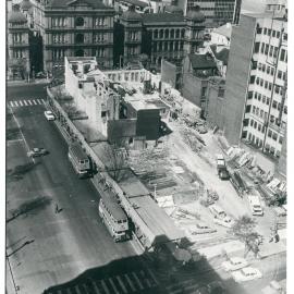 Premises - Head Office 65 Martin Place - Exterior - Demolition of site for Head Office building - 1960
