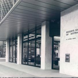 Adelaide Project - 1963-June 1967 - Victoria Square entrance doors from the Square - 5 June 1967