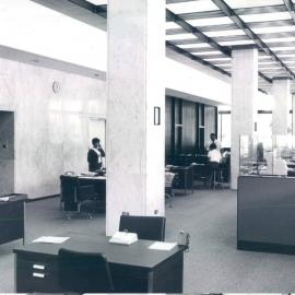 Adelaide Project - 1963-June 1967 - Sub-Manager's Department work area from Chief Clerk's Desk - 5 June 1967