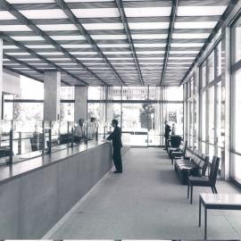 Adelaide Project - 1963-June 1967 - Banking chamber looking towards Victoria Square - 5 June 1967