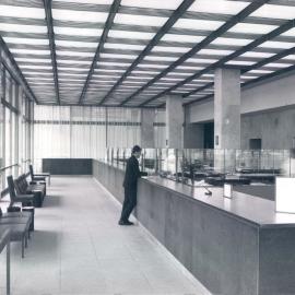 Adelaide Project - 1963-June 1967 - Ground floor banking chamber from Victoria Square doors - 5 June 1967