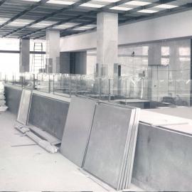 Adelaide Project - 1963-June 1967 - The granite facing to the Ground Floor counter - 22 February 1966