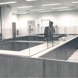 Adelaide Project - 1963-June 1967 - General view of Chief Cashier's Department, 1st basement - 22 November 1965