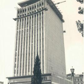 Adelaide Project - 1963-June 1967 -  The fixing of terrazzo on the south face nears completion - 17 November 1965