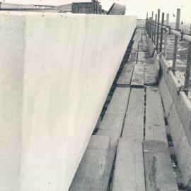 Adelaide Project - 1963-June 1967 - The roof parapet on the northern frontage - 15 October 1965