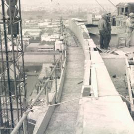 Adelaide Project - 1963-June 1967 - Eastern parapet showing the roof annex - 8 September 1965