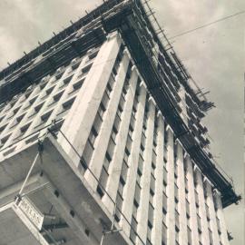 Adelaide Project - 1963-June 1967 - North-western elevation showing the curved face of the building - 10 September 1965