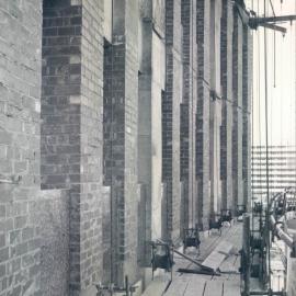 Adelaide Project - 1963-June 1967 - View of concave face on the western frontage of the building - 7 June 1965