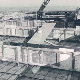 Adelaide Project - 1963-June 1967 - Reinforcement and formwork for the roof - 7 June 1965