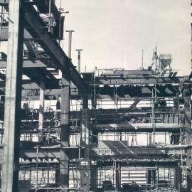 Adelaide Project - 1963-June 1967 - Steel structure from the 12th-15th floors - 19 May 1965