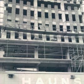 Adelaide Project - 1963-June 1967 - West elevation showing the marble and granite at 2nd floor level - 19 May 1965
