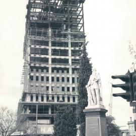 Adelaide Project - 1963-June 1967 - view of the west elevation taken from Victoria Square - 19 May 1965