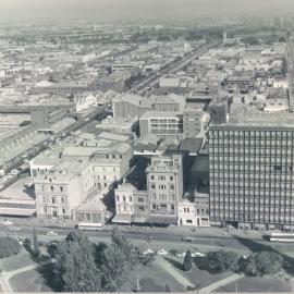 Adelaide Project - 1963-June 1967 - Looking west from the top of the new building - 19 May 1965
