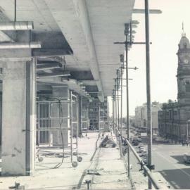 Adelaide Project - 1963-June 1967 - view along cantilever on 1st floor - 30 April 1965