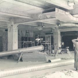 Adelaide Project - 1963-June 1967 - air-conditioning ductwork on 1st floor - 14 April 1965