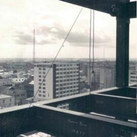 Adelaide Project - 1963-June 1967 - Looking north-west from the 14th floor - 25 March 1965