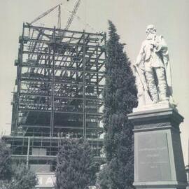 Adelaide Project - 1963-June 1967 - Western elevation of building taken from Victoria Square - 23 February 1965
