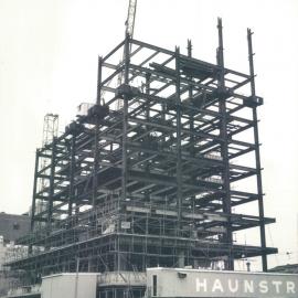 Adelaide Project - 1963-June 1967 - General view of the steel structure taken from Victoria Square - 27 January 1965