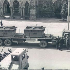 Adelaide Project - 1963-June 1967 - Delivery of vault doors - 7 November 1964