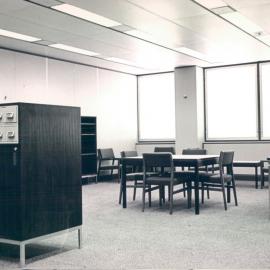 Melbourne Project - December 1961-September 1966 - Staff library, 8th floor - 2 September 1966