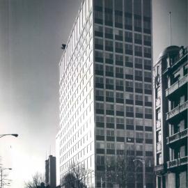 Melbourne Project - December 1961-September 1966 - View of southern and western faces of new building - 8 August 1966