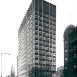 Melbourne Project - December 1961-September 1966 - View of southern and western faces of new building - 15 July 1966