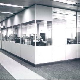 Melbourne Project - December 1961-September 1966 - Computer area, 3rd floor - 9 March 1966