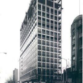 Melbourne Project - December 1961-September 1966 - Photograph of building taken from corner of Collins and Exhibition Streets - 13 July 1965