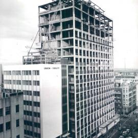 Melbourne Project - December 1961-September 1966 - View of northern and western facades from Southern Cross Hotel - 20 May 1965